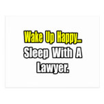 Sleep With a Lawyer Post Card