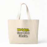 Sleep With a Librarian bags