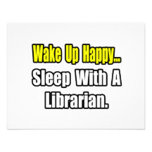 Sleep With a Librarian Custom Invite