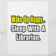 Sleep With a Librarian Full Colour Flyer
