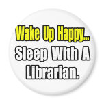 Sleep With a Librarian magnets