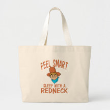 Sleep With A Redneck Canvas Bags