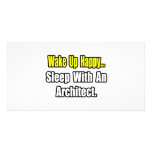 Sleep With an Architect Customized Photo Card