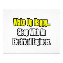 Sleep With An Electrical Engineer Custom Invites
