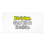 Sleep With an Electrician Photo Card
