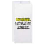 Sleep With an Electrician rack cards