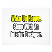 Sleep With An Interior Designer Custom Invite