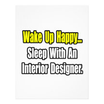 Sleep With An Interior Designer Custom Letterhead