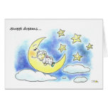 Sleeping baby Greeting Card