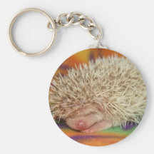 sleeping baby keychain