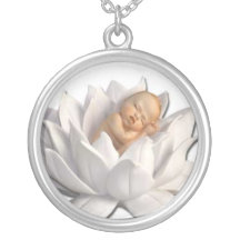 Sleeping Baby Necklace