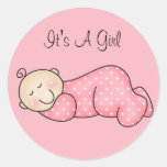 Sleeping Baby Sticker