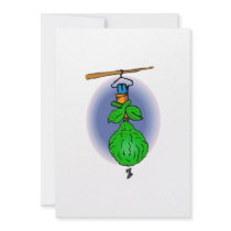 Sleeping Brother Alien Personalized Invite