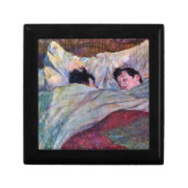 Sleeping by Toulouse-Lautrec Trinket Boxes