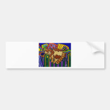 Sleeping Cat by Piliero Bumper Stickers