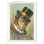 "Sleeping Dog" Vintage Card