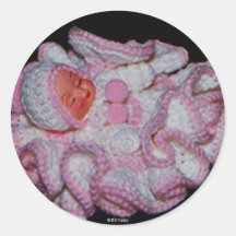Sleeping Doll Sticker