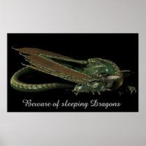 Sleeping Dragon Print