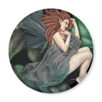 Sleeping Fae Magnet