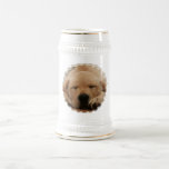 Sleeping Golden Retriever Beer Stein Coffee Mug