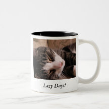 Sleeping Kitten Mug