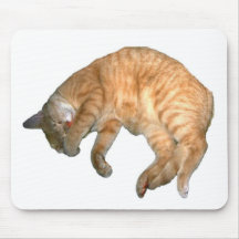 Sleeping Kitty Mousepad