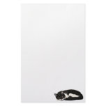 Sleeping kitty stationery design