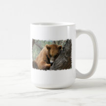 Sleeping Kodiak Bear  Coffee Mug