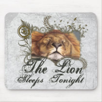 Sleeping Lion mousepads