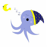 Sleeping Octopus photo sculptures