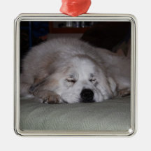 Sleeping Pyr Christmas Tree Ornament