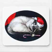 Sleeping Santa Claws Mouse Mat