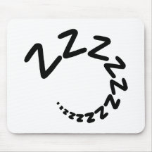 Sleeping snore mousepads