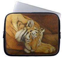 Sleeping Tiger Laptop Sleeves