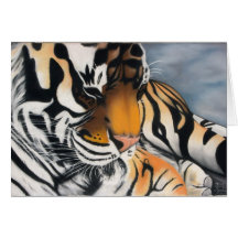Sleeping Tiger Notecards