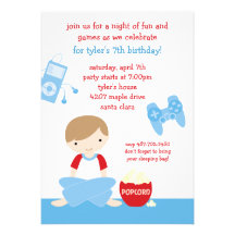 Sleepover Party Invitation