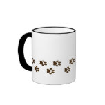 Sleepy Chocolate Lab Puppy Mug