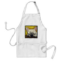 Sleepy Frenchie Apron