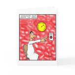 Sleepy Jerk Greeting Cards