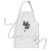 Sleepy Kitty Aprons