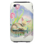 Sleepy Little Siamese Kitten Tough Iphone 3 Cover