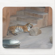 Sleepy Tiger Mousepad