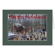 SLEIGH BELLS RING Christmas Card