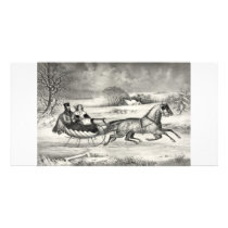Sleigh Ride collector photo cards