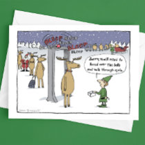 "Sleigh Security" Cartoon