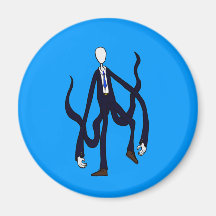 Slender Man - Book of Monsters Halloween Fridge Magnet