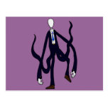 Slender Man - Book of Monsters Halloween Post Card