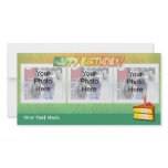 Slice of Cake Happy Birthdy Photo Cards photo cards