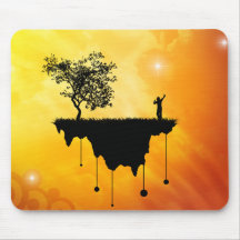 Slice of Earth Mouse Pad
