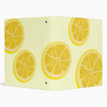 Slice of Lemon Avery Binder